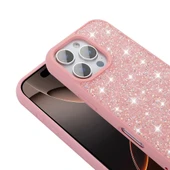 Apple iPhone 16 Pro Kılıf Parlak Taşlı Tasarım Zore Pırlanta Kapak - 5