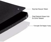 Süper Su Emici Kaymaz Tabanlı Banyo Paspası ( 40x60 )cm - 4