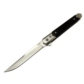 Zbr M390 1-36 Siyah Kamp Çakı 21cm - Yarı Otomatik, Siyah Sap, Kılıflı - 1
