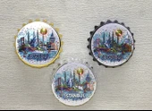 İstanbul Temalı Metal Magnet Alk4341 - 1