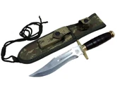 T.c. Standart  30 Cm - Tırtıklı, Kamuflaj Kılıflı - 1