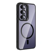 Gpack Samsung Galaxy S24 Plus uyumlu Kılıf Standlı M-Safe Özellikli Etro Kapak  Lens Koruma thumbnail 1