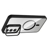 Gpack Samsung Galaxy S24 FE uyumlu Kılıf Standlı M-Safe Özellikli Etro Kapak  Lens Koruma thumbnail 2