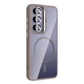 Gpack Samsung Galaxy S24 Plus uyumlu Kılıf Standlı M-Safe Özellikli Etro Kapak  Lens Koruma thumbnail 5