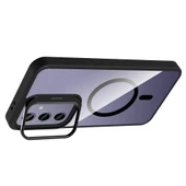 Gpack Samsung Galaxy S24 Plus uyumlu Kılıf Standlı M-Safe Özellikli Etro Kapak  Lens Koruma thumbnail 2