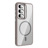 Gpack Samsung Galaxy S24 FE uyumlu Kılıf Standlı M-Safe Özellikli Etro Kapak  Lens Koruma thumbnail 5