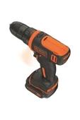 Black&Decker Matkap, Akülü Vidalama, Bdcdd12k, Tek Akülü, Şarjlı Matkap, 10.8volt/1.5ah Li-ion, 550 Dev/dk thumbnail 3