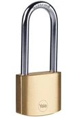 Yale Y110b/30/147/1 - 30mm Pirinç Asma Kilit (UZUN HALKA) - Yüksek Koruma - Sertleştirilmiş Çelik Halka thumbnail 2