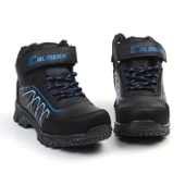 Unisex Çocuk Siyah Sax İçi Kürklü Kışlık Termo Taban Suya Soğuğa Dayanıklı Günlük Rahat Outdoor Bot - 3