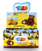 Toto Bear Kek Ballı Süt Kremalı Çikolatalı Kek 40 Gr. 24 Adet (1 Kutu) - 3