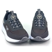 Erkek Füme Bağcıksız Esnek Çok Hafif Günlük Sneaker Spor Ayakkabı thumbnail 1