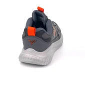 Unisex Füme Oranj Bağcıklı Esnek Hafif Günlük Sneaker Spor Ayakkabı - 5