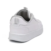 Unisex Beyaz Bağcıklı Rahat Günlük Sneaker Spor Ayakkabı thumbnail 5