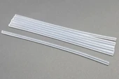 8x300mm Şeffaf İnce Çubuk Silikon 1kg - Tamirat Ve Sızdırmazlık İçin En Kaliteli Silikon - 1