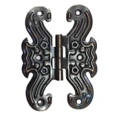 Dekoratif, Sac Kelebek Menteşe - Büyük, Eskitme, 100 Adet - 1