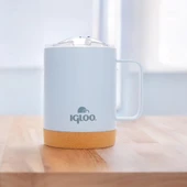 Igloo Cork Mug 350ml-DUMAN MAVİ - 6