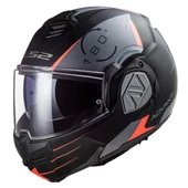 LS2 ADVANT CODEX KASK MAT SİYAH - TITANIUM - 2
