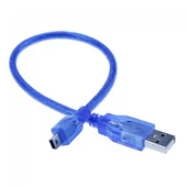 Mini usb kablo 5 pin mini usb mp3 player şarj ve data kablosu 50 cm - 1