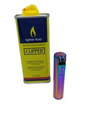 Titu Market Full Metal GÖKKUŞAĞI Benzinli Çakmak - 133 Ml Benzin Ve 9lu Çakmak Taşı Hediyeli - 1