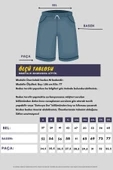 Erkek Siyah Şort - Yan Cepli Beli Lastikli Regular Fit Rahat Kesim - 8