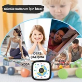 NPO NPT31ST Mutfak,Ders,Yemek için 60dk Analog Alarm Zamanlayıcı,Pomodoro Öğrenci Motivasyon Saati - 6