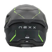 NEXX Y.100R REACT KASK MAT GRİ - YEŞİL - 5