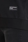 Kadın Siyah Renk Basic Bisiklet Yaka Sweatshirt - 5