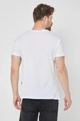 Erkek Çok Renkli T- Shirt Regular Fit Rahat Kesim Bisiklet Yaka Basic Tişört thumbnail 12