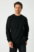 Metalic Erkek Basic Bisiklet Yaka Sweatshirt MTLC047 thumbnail 1
