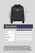 Erkek Koyu Yeşil Basic Bisiklet Yaka Sweatshirt - 7