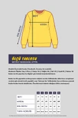 Mavi Kadın Pamuklu Oversize Basic Bisiklet Yaka Sweatshirt thumbnail 7