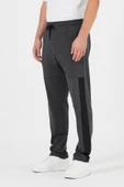 Erkek Antrasit Standart Fit Normal Kesim Düz Paça Cep Fermuarlı Rahat Jogger Eşofman Altı thumbnail 2