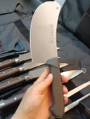 Sürbisa Çantalı Aşçı Gastronomi Handmade Bıçak Seti 9'lu Set - 5