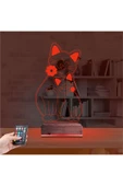 Kirppi 3d Lamba Sevimli Kedi Masa Gece Lambası - 7