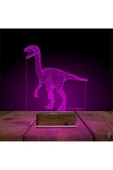 Kirppi 3d Lamba Dinozor Velociraptor Masa Gece Lambası - 6