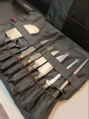 Sürbisa Çantalı Aşçı Gastronomi Handmade Bıçak Seti 9'lu Set - 6