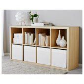 Kare Kutu Beyaz Düzenleyici Kutu IKEA Ev Düzeni Düzenleme Saklama Kutusu Beyaz  33x38x33 cm - 4