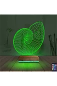 Kirppi 3d Lamba Deniz Kabuğu Masa Gece Lambası - 6