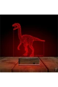 Kirppi 3d Lamba Dinozor Velociraptor Masa Gece Lambası - 5