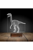 Kirppi 3d Lamba Dinozor Velociraptor Masa Gece Lambası - 2