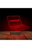 Kirppi 3d Lamba Laptop Notbook Bilgisayar Kişiye Özel Masa Gece Lambası - 4