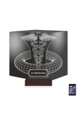 Kirppi 3d Lamba Doktor Hediye Tıp Logo Kişiye Özel Masa Gece Lambası - 1