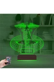 Kirppi 3d Lamba Doktor Hediye Tıp Logo Kişiye Özel Masa Gece Lambası - 6