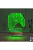Kirppi 3d Lamba Joystick Oyun Konsolu Kişiye Özel Masa Gece Lambası - 6