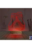 negelsin 3d Lamba Balerin Bale Ayakkabısı Kişiye Özel Masa Gece Lambası - 7