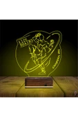 Kirppi 3d Lamba Kick Box Boksör Hediye Kişiye Özel Masa Gece Lambası - 6