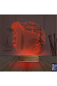 Kirppi 3d Lamba Kimya Kimyager Kişiye Özel Masa Gece Lambası - 7