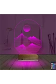 Kirppi 3d Lamba Uzay Gezegen Yıldız Masa Gece Lambası - 4