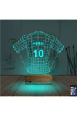 Kirppi 3d Lamba Futbol Forma Taraftar Kişiye Özel Masa Gece Lambası - 3
