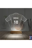 Kirppi 3d Lamba Futbol Forma Taraftar Kişiye Özel Masa Gece Lambası - 2